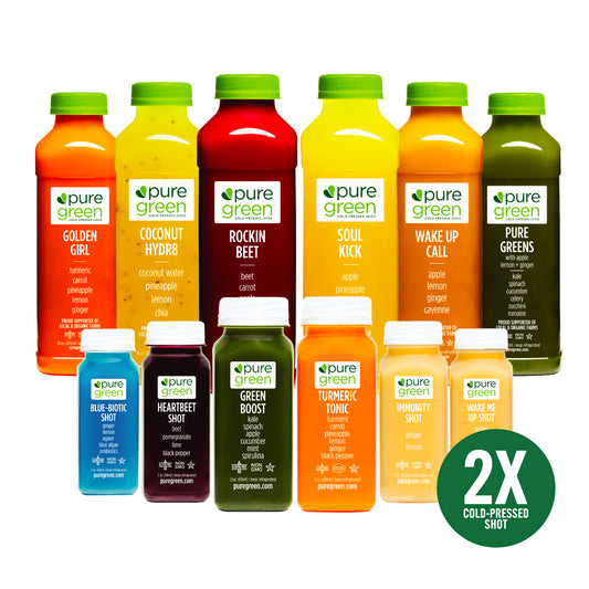 Cold Pressed Juice + Shots