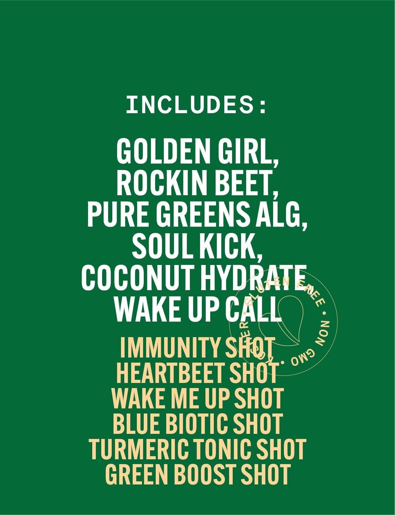 Juice + Shots Pure Green