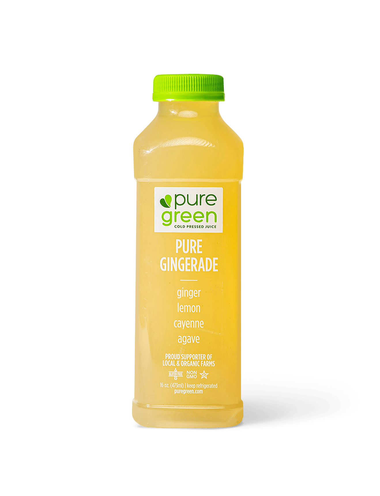 Pure Gingerade Cold Pressed Juice Pure Green