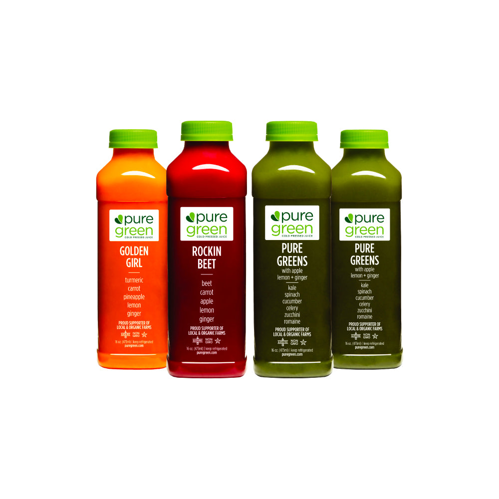 Juice 'Til Dinner, Cold Pressed Juice 4pk
