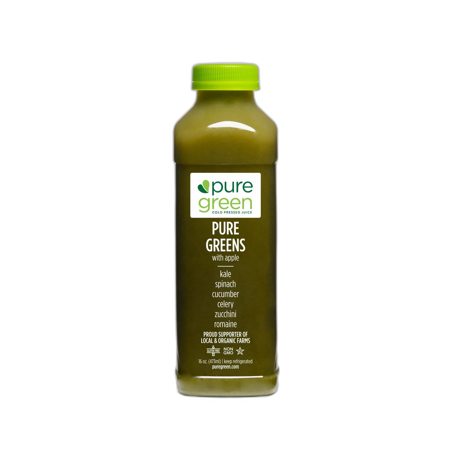 Pure Greens Apple no background