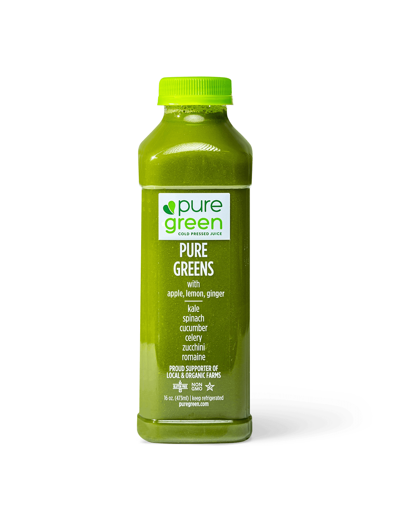 Our Best Selling Cold Pressed Juices Pure Green